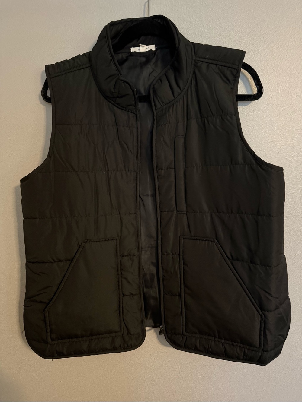 Maurices Black Quilted Women's Vest